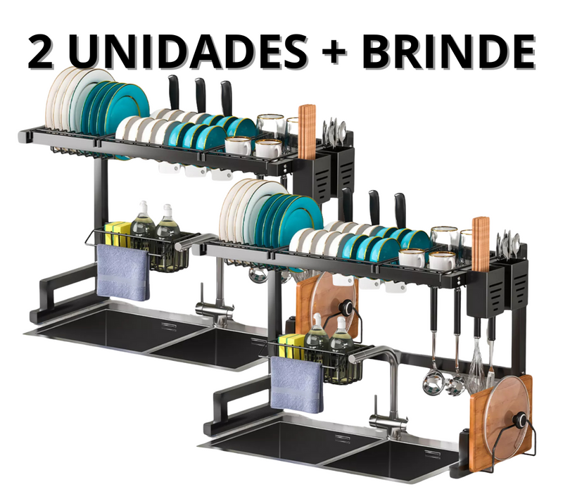 Escorredor & Organizador + BRINDE - PROMOÇÃO BLACK FRIDAY