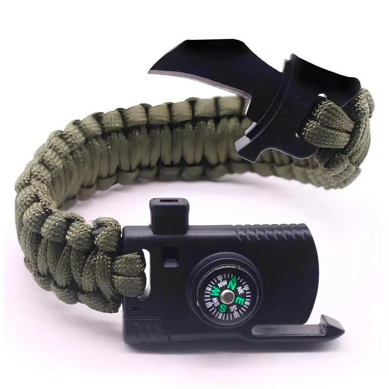 Pulseira Militar de Sobrevivência - Ultimas Unidades em Estoque 🔥 🪖