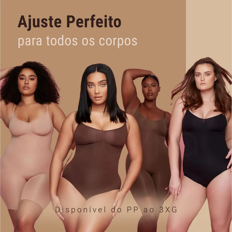 Body Modelador - Compre 1 Leve 2 + Brinde Calcinha Modeladora