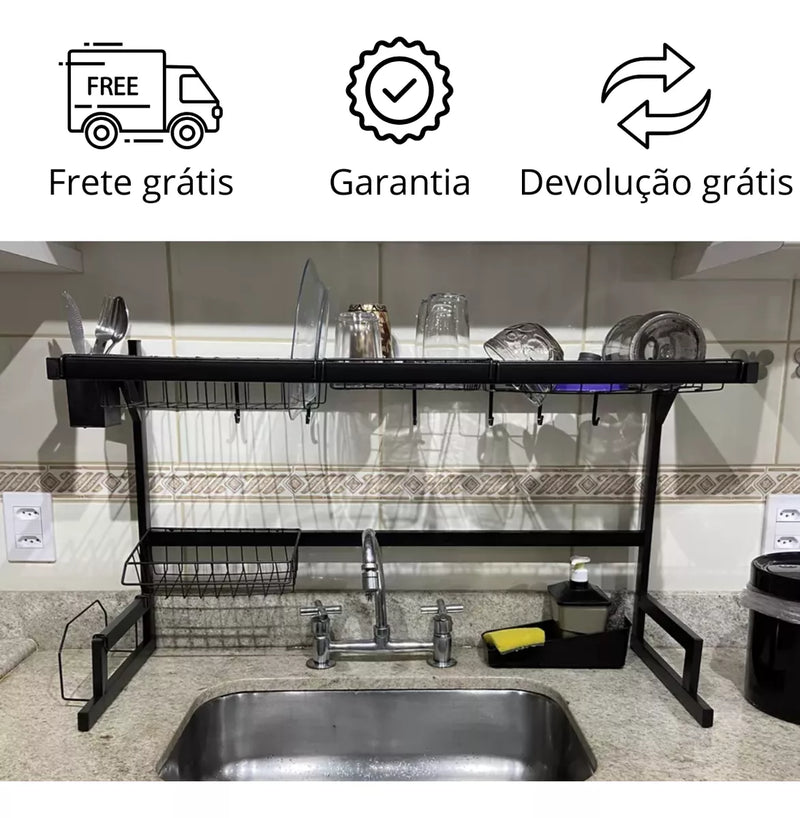 Escorredor de Louças & Organizador - Últimas Unidades