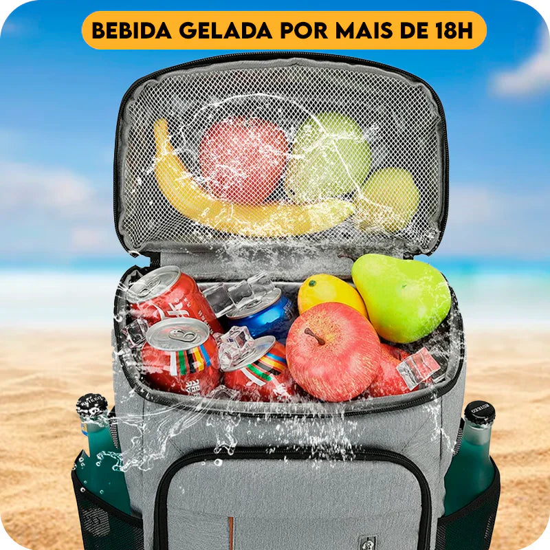 Mochila Cooler Suprema à Prova D'Água 33L - Ultimas Unidades com Desconto 🔥